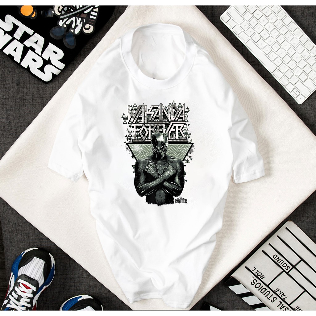 ÁO THUN UNISEX FORM RỘNG MARVEL BÁO ĐEN BLACK PANTHER IN HÌNH CỰC ĐẸP GIÁ RẺ CỰC SHOCK CÓ SIZE TRẺ EM - 534
