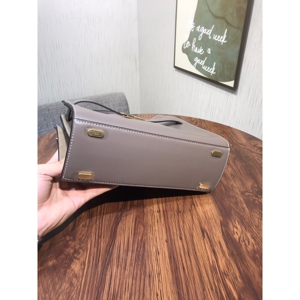 Túi xách nữ da thật cao cấp hiệu Tory Burch dòng LEE RADZIWILL DOUBLE BAG hàng vip 1-1