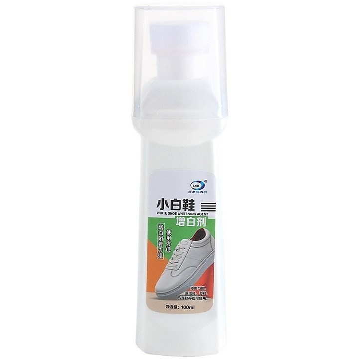 DUNG DỊCH TẨY TRẮNG GIÀY, TÚI XÁCH, ĐỒ DA CHUYÊN DỤNG LKB 100ML