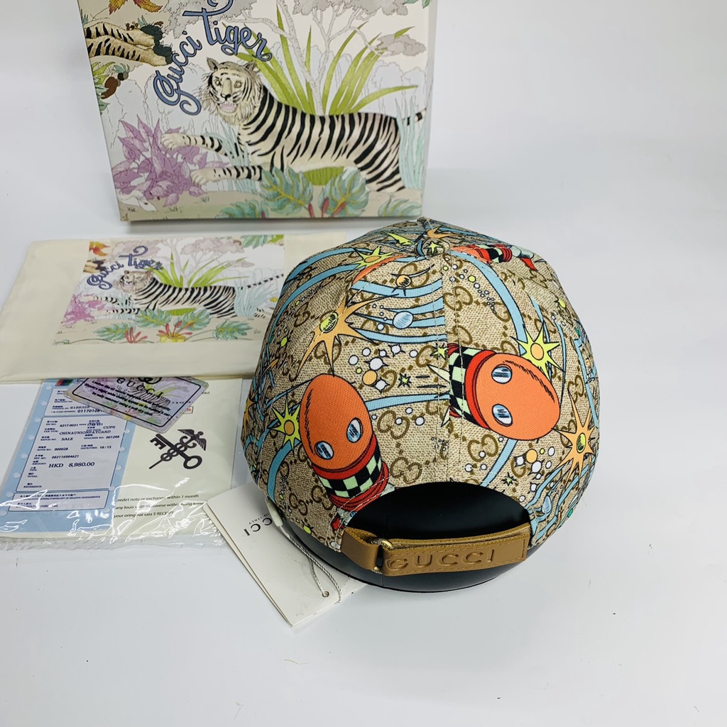 Nón kết Gc , Mũ lưỡi trai vịt họa tiết cực đẹp full box hộp