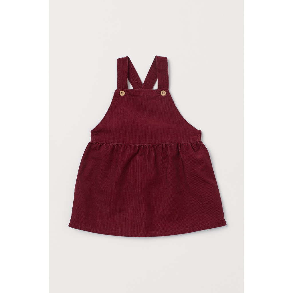 Yếm váy đỏ chính hãng UK săn sale size 3-4Y