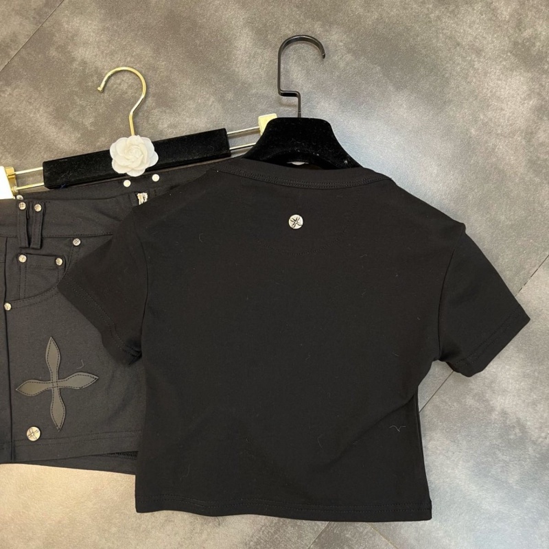 Áo Thun COZOK Ngắn Tay Cổ Vuông Thời Trang Cá Tính