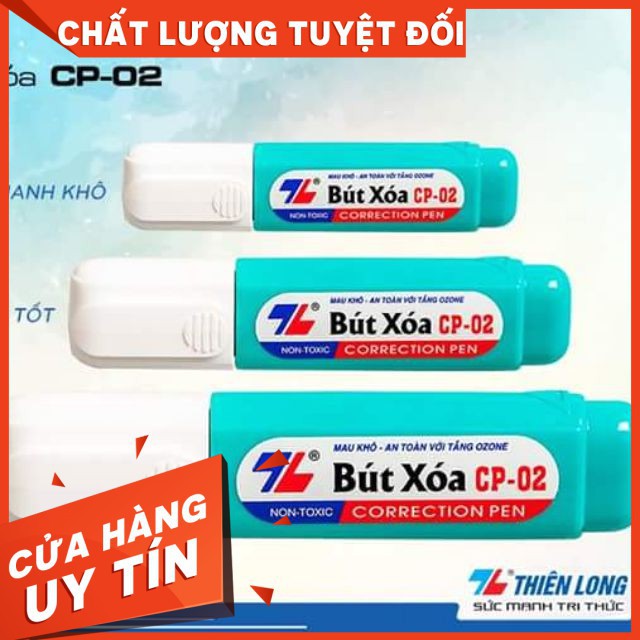 Bút Xoá Nước 😍FREESHIP😍 Bút Xóa Thiên Long CP 02