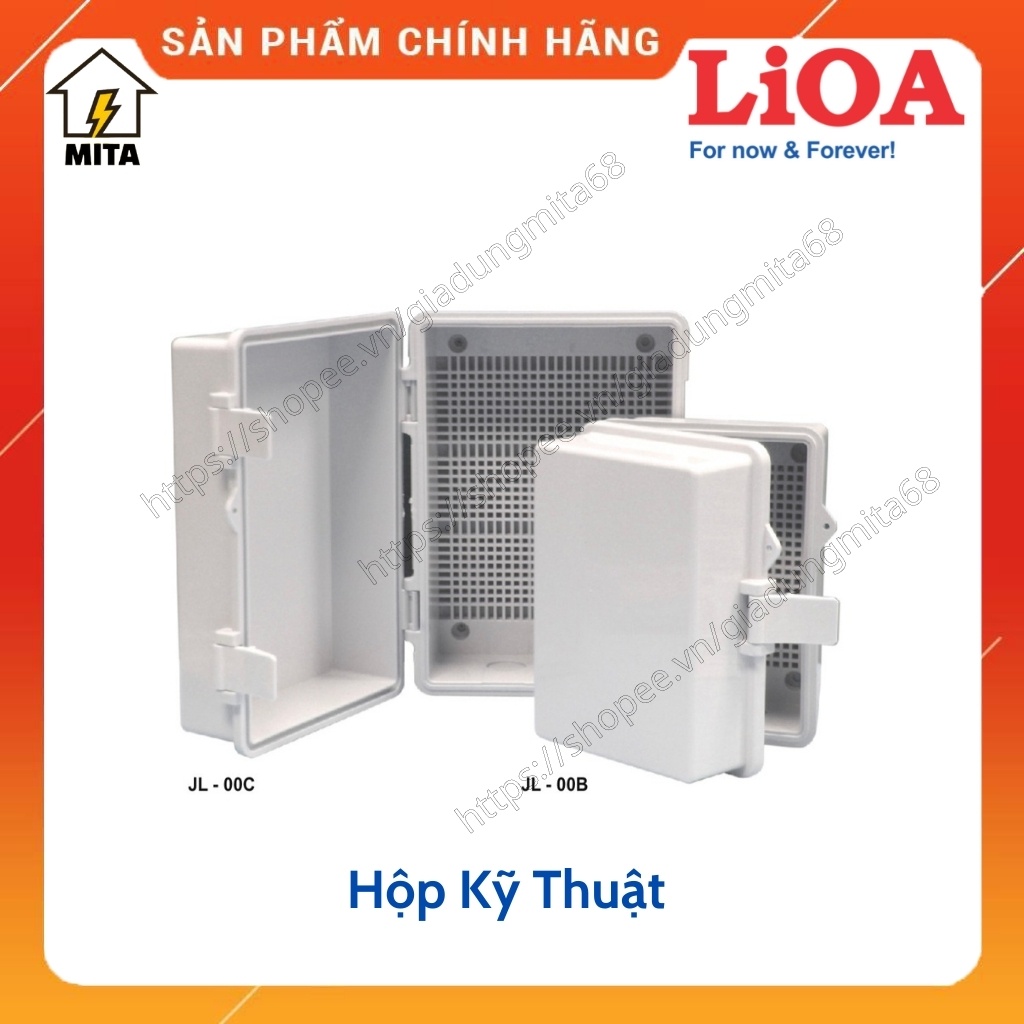 Tủ điện nhựa ngoài trời Lioa JL-00C& JL-00B- Tủ điện chống nước