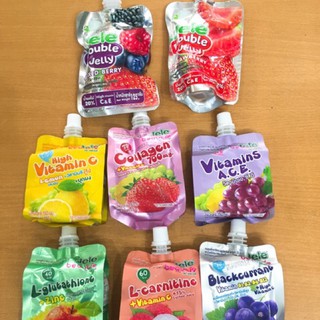 BỊCH 3 GÓI Nước thạch trái cây Jele Beautie 150ml Thái Lan