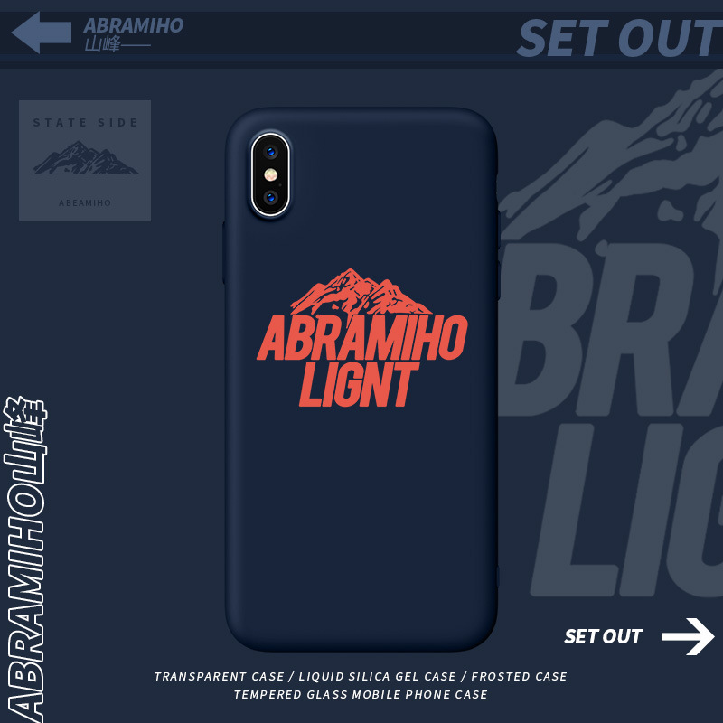 Ốp điện thoại TPU in thương hiệu cá tính MBRAMIHO LIGNT chống xước chống sốc cho IPhone 11 Pro XR/XS/X IPhone 7 8 Plus | BigBuy360 - bigbuy360.vn
