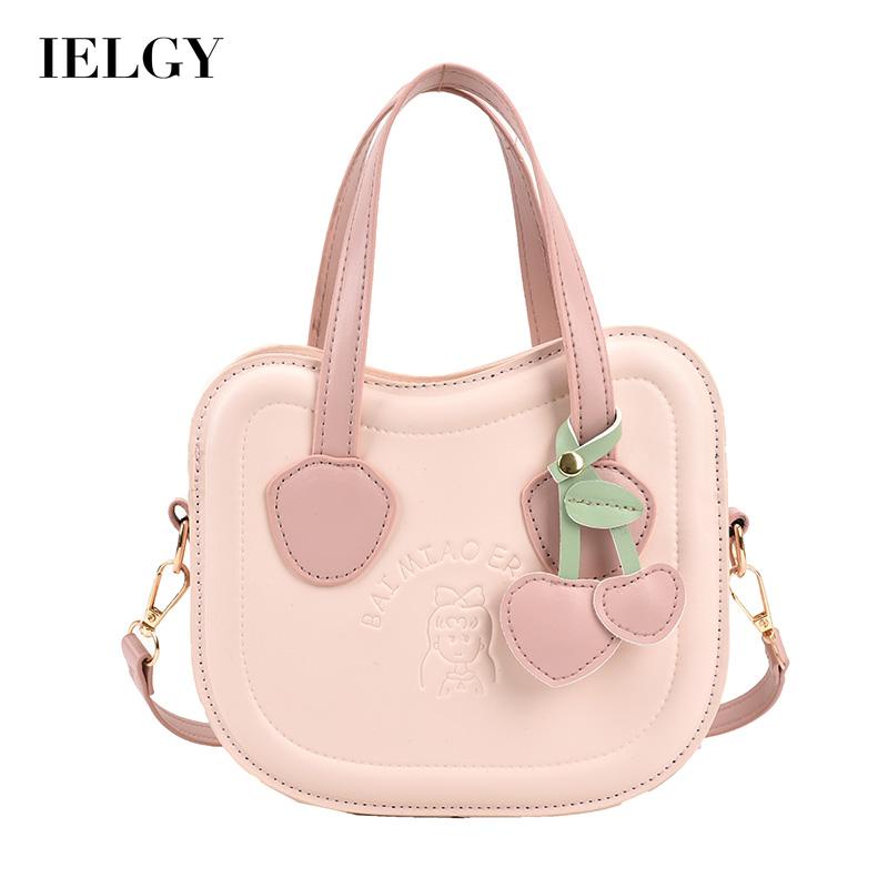 Túi đeo vai/ xách tay IELGY họa tiết quả cherry thời trang cao cấp cho nữ