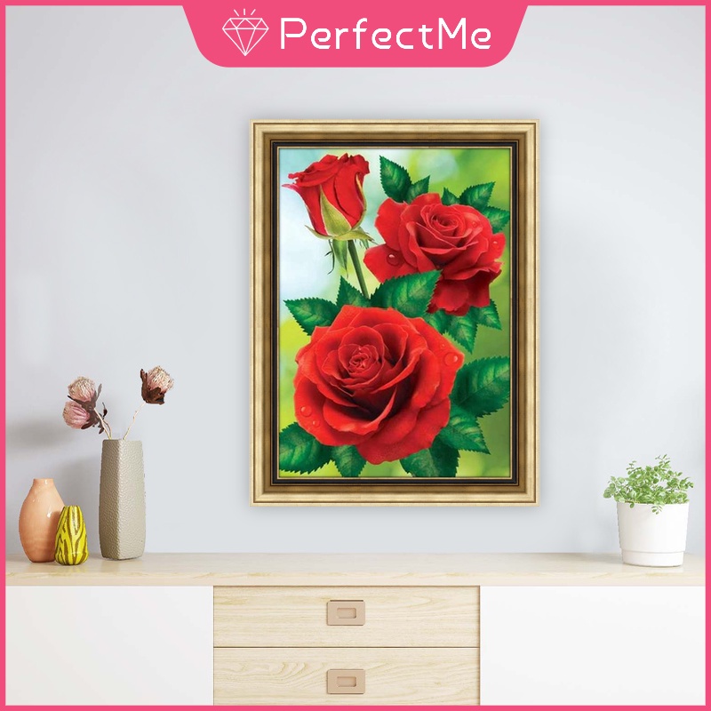 Bộ Tranh Đính Đá 5D Tự Làm 30x40cm Hình Phong Cảnh Độc Đáo