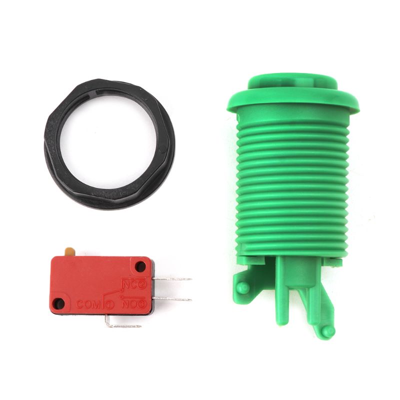 Nút Nhấn Công Tắc Micro US Ba Chân Hình Tròn Lớn Dành Cho Máy Chơi Game Arcade