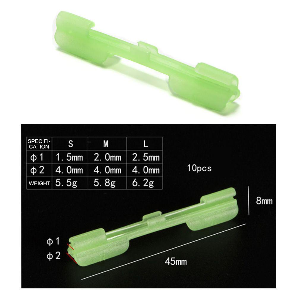 Set 30 Kẹp Phát Sáng Trong Bóng Tối Cho Cần Câu Cá