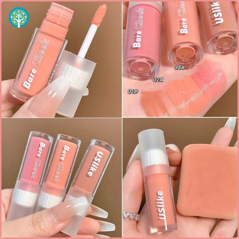 Phấn Má Hồng Dạng Lỏng Lâu Trôi Chống Thấm Nước Chống Mồ Hôi Không Phai Màu Sắc Tự Nhiên