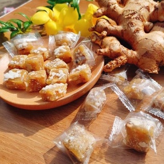 Kẹo gừng dẻo đậu phộng phủ cơm dừa 1kg