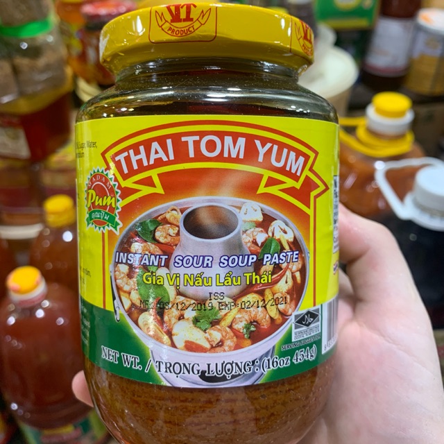 Gia vị lẩu tom yum Thái Lan - [hũ 454gam]