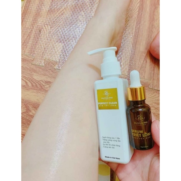 Kem tẩy lông Huyền Phi kèm serum triệt lông vĩnh viễn