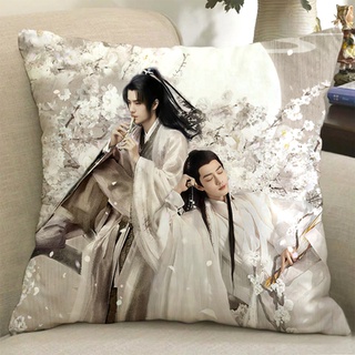 Gối ôm cao cấp in hình tiêu chiến xiaozhan, vương nhất bác, yibo kích thước 36*36cm