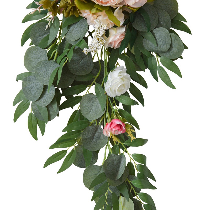 Set 2 Thẻ Gắn Hoa Hồng Giả Trang Trí Đám Cưới