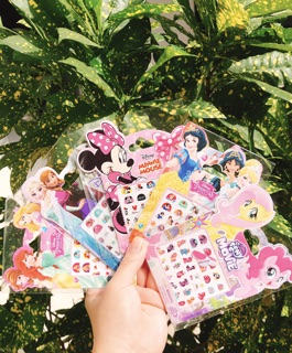 5 set Sticker dán móng cho bé