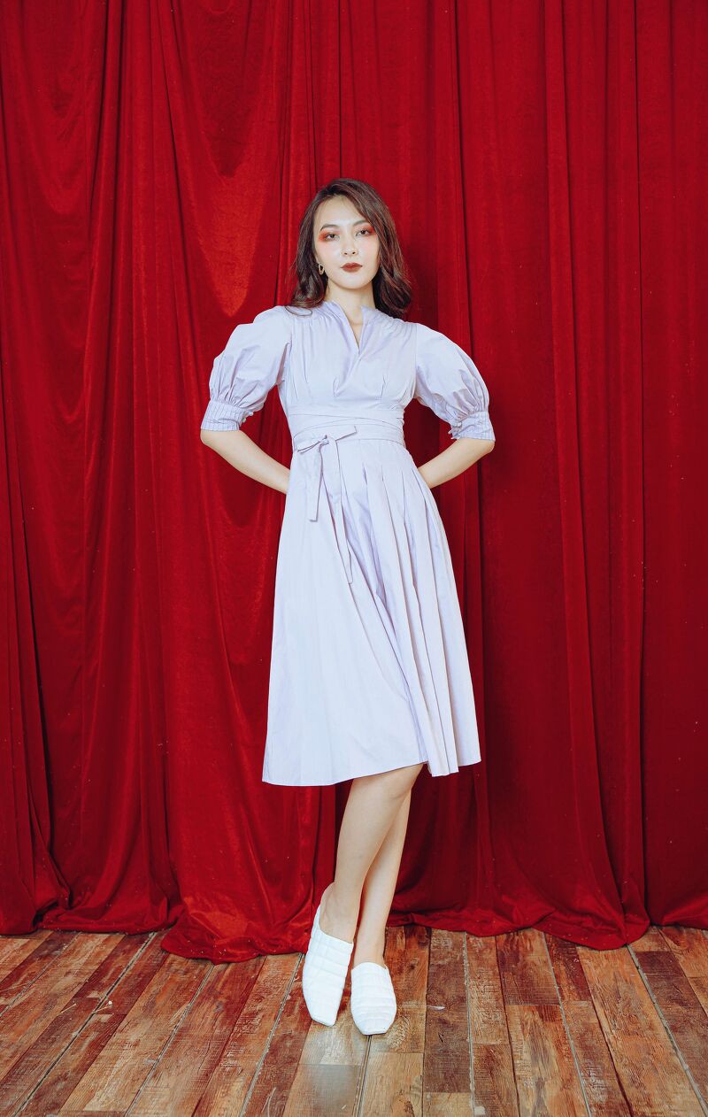 CCHAT Váy XL nơ eo Q55 | BigBuy360 - bigbuy360.vn