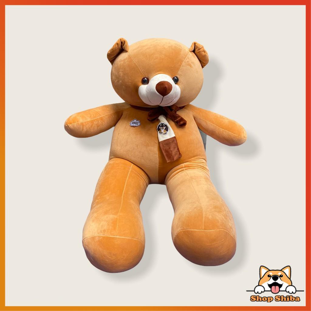 Gấu Bông Teddy Khăn 1M3 Siêu Mềm Mịn ⚡️ FREESHIP ⚡️ Gấu Ôm Teddy Dễ Thương