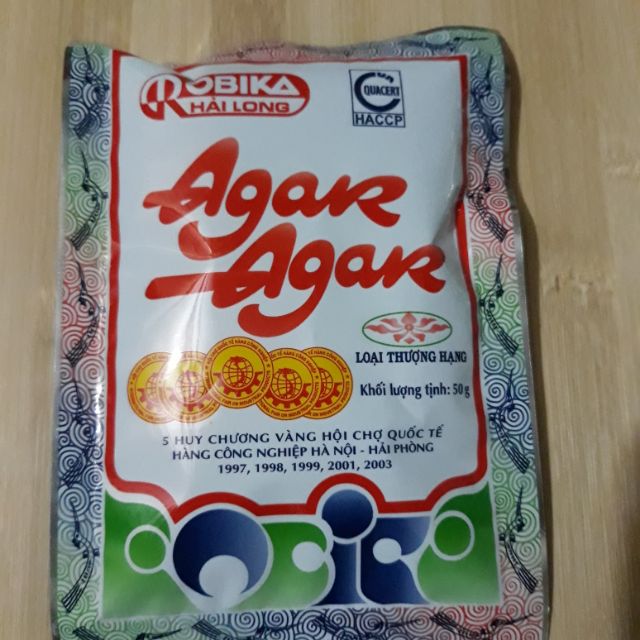 Bột agar agar hải long gói 50g