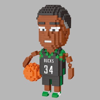 Mô hình lắp ráp nhân vật bóng rổ NBA