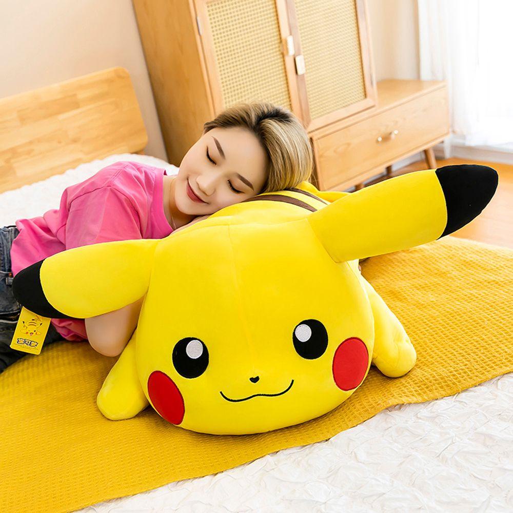 ANEMONE Gối Ôm Mềm Mại Hình Pikachu Đáng Yêu