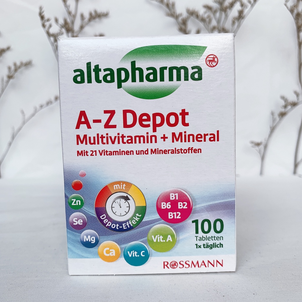 Vitamin tổng hợp A-Z Depot ab 50 của Altaphma cho người dưới 50 tuổi