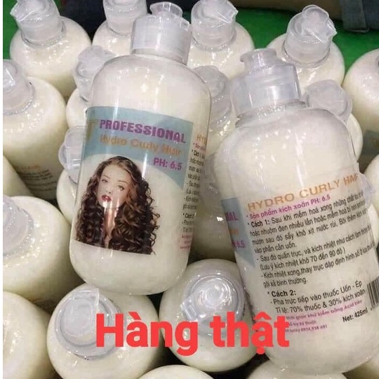 Kích xoăn TNT, kích xoăn tóc Hydro Curly Hair 450ml chính hãng công ty TNT, thuốc uốn tóc, thuốc làm xoăn tóc đơn giản