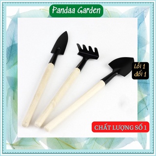 Bộ dụng cụ làm vườn mini, chuyên trồng sen đá và xương rồng.