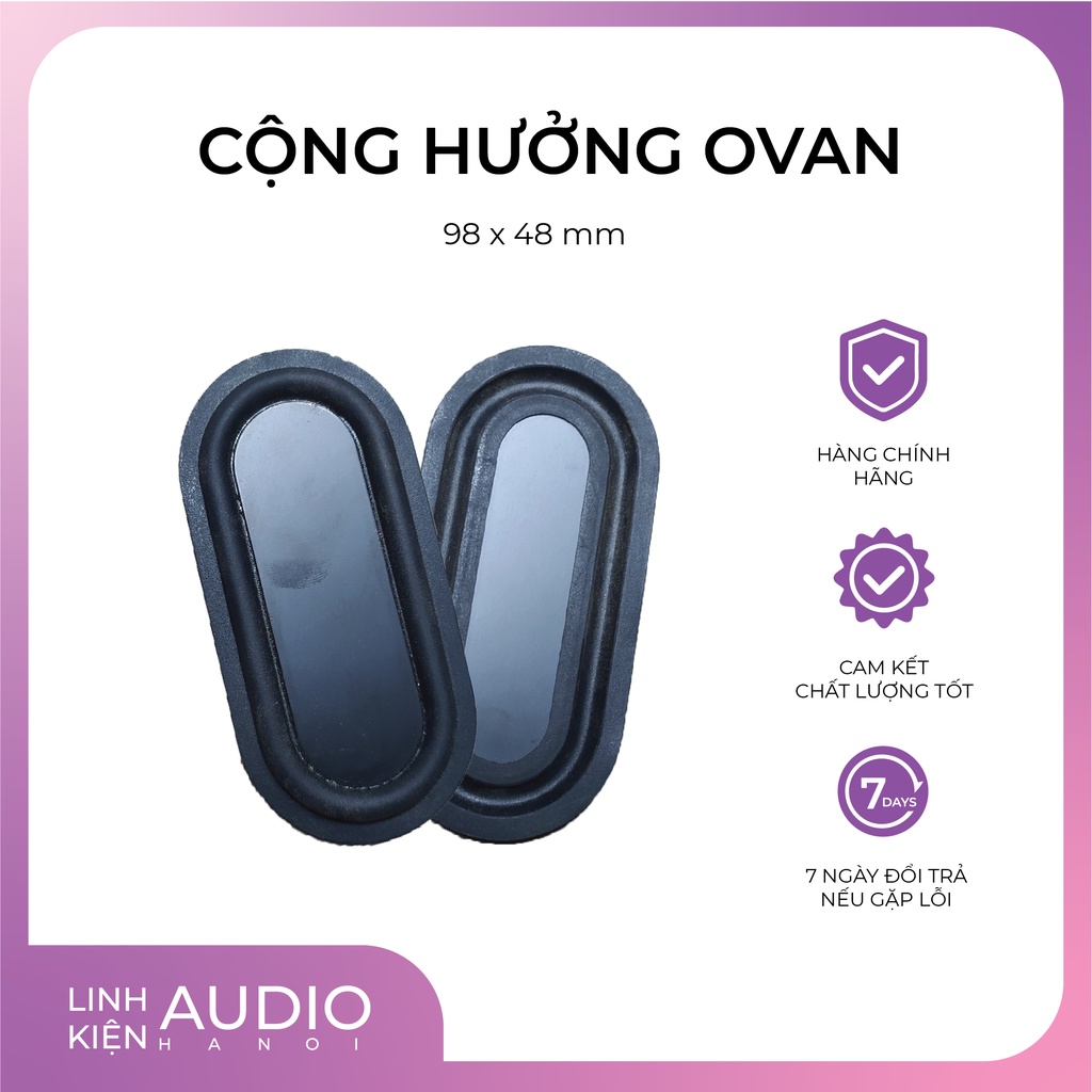 Màn cộng hưởng ovan kích thước 98x48mm