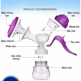 Máy hút sữa Nhật Bản kèm bình sữa
