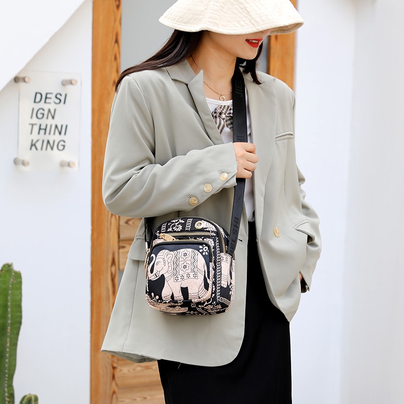 Túi Đeo Chéo Nhiều Ngăn Thời Trang Cho Nữ