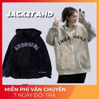 Áo khoác nỉ form rộng ahd unisex nam nữ