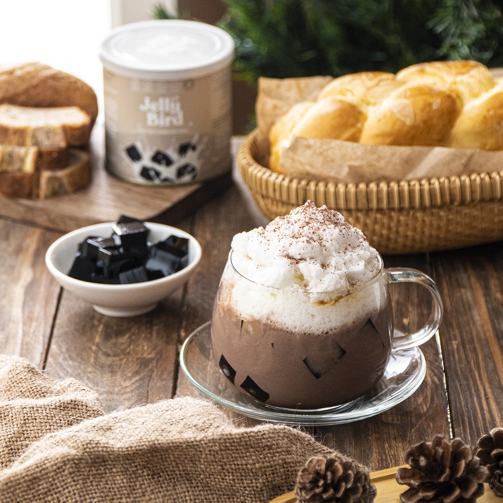 Combo6L - 6 Lon Thạch Sương Sáo Jelly Bird Bản Light - Thạch Đen Cao Bằng