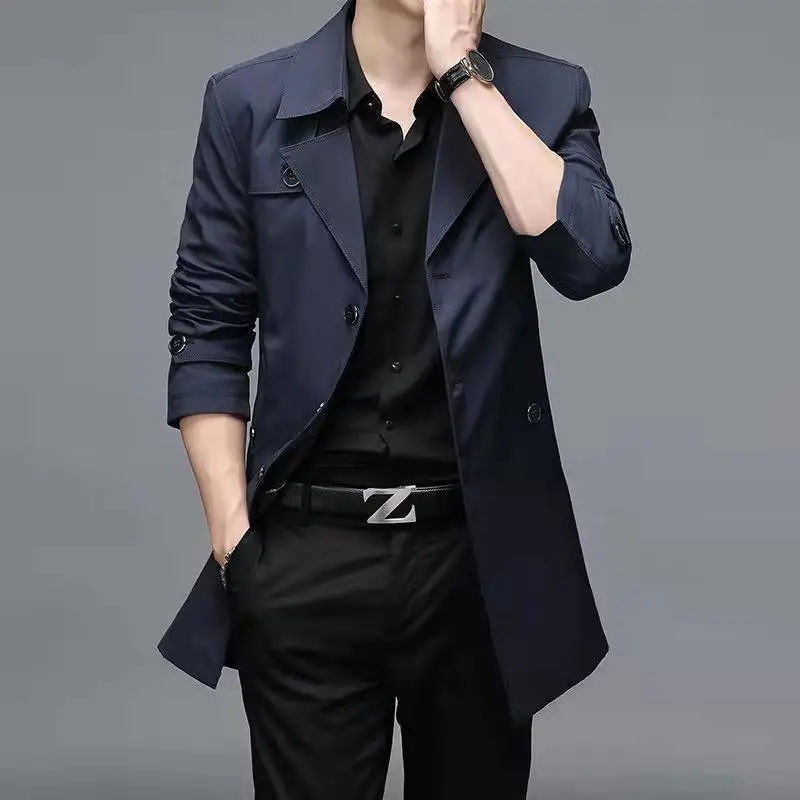 Áo Khoác Sweater Chống Thấm Nước Cà Vạt Cà Vạt Kiểu Anh Thời Trang Xuân Thu 2022 Cho Nam