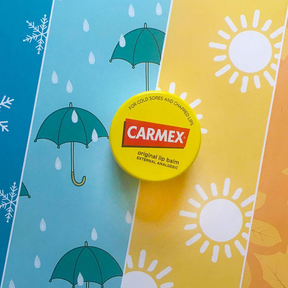 {Bill Mỹ} Son Dưỡng Môi Chống Nắng CARMEX Lip Balm SPF 15 Mùi Dâu, Cherry, Medicated, Dạng Tuýp, Thỏi, Hũ