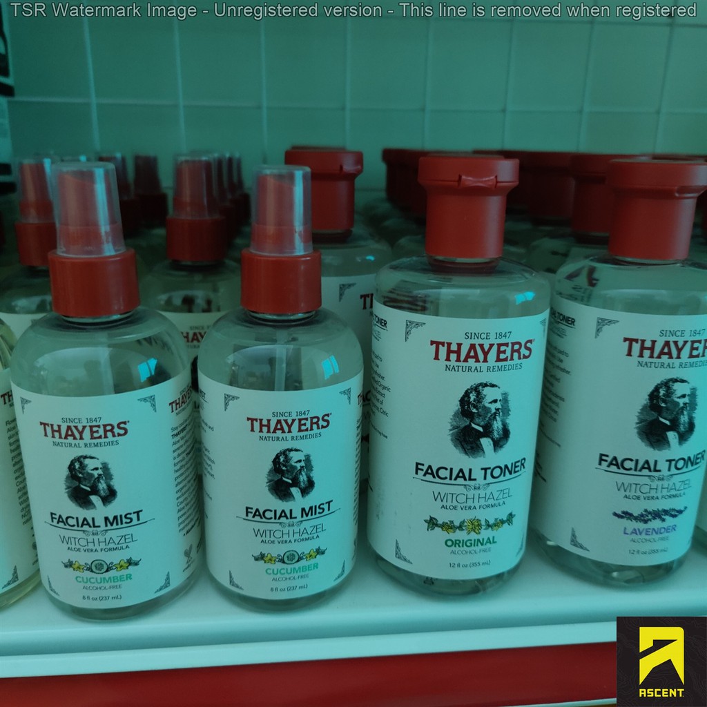 Nước hoa hồng không cồn Thayers dạng chai + xịt : Đủ hương đủ loại