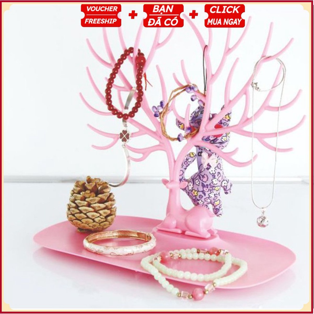 Giá Để Trang Sức Hươu Décor (Chọn Size Vs Màu)