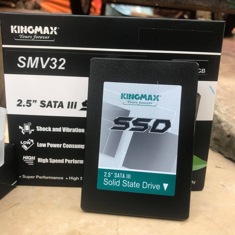 Ổ cứng SSD KINGMAX SMV32 dung lương 120GB/240GB/480GB  chính hãng Bảo hành 36 tháng 1 đổi 1