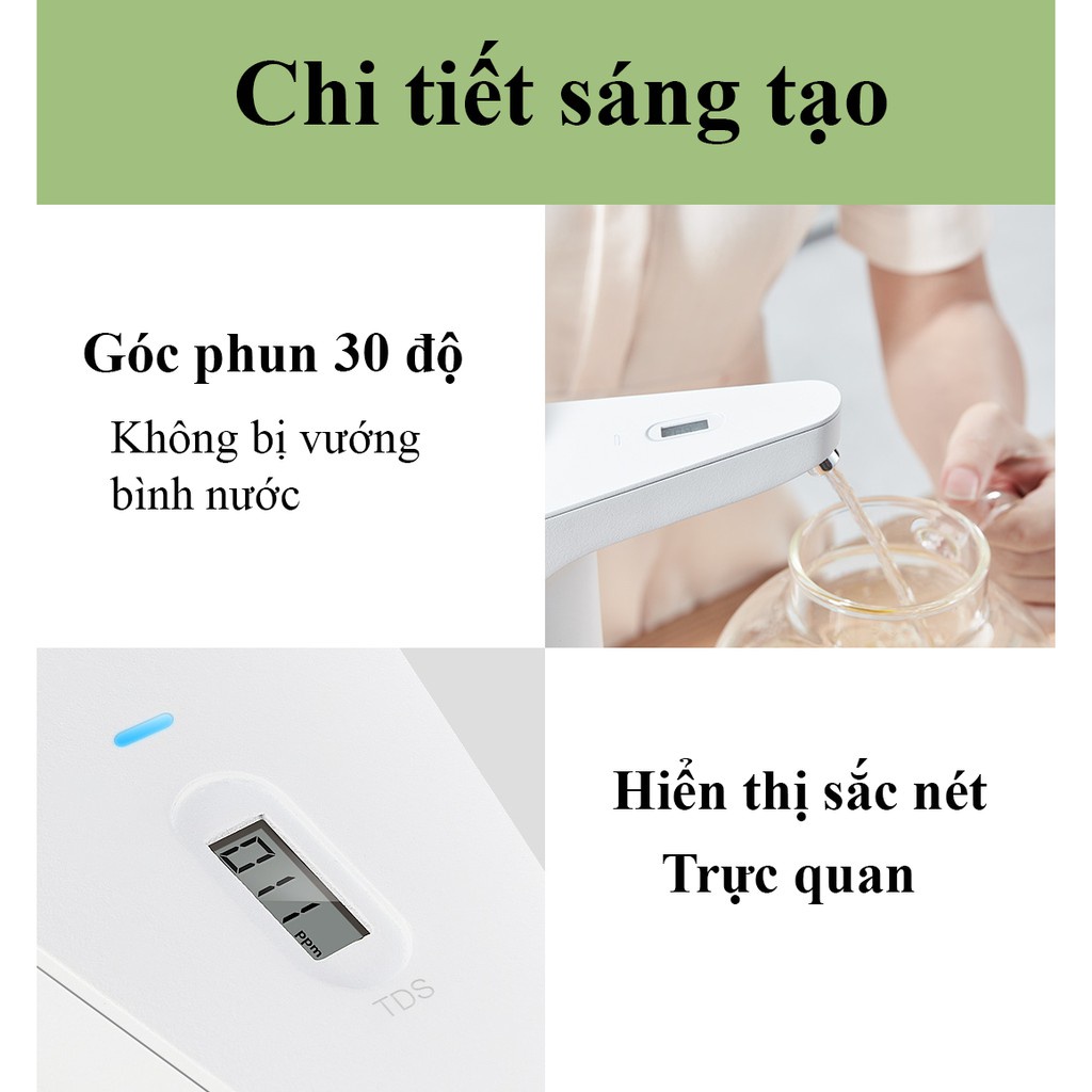Vòi nước tự động Xiaomi Xiaolang  HD-ZDCSJ01 - tiện lợi lọc mọi tạp chất sạc siêu nhanh chỉ 3h , vòi cảm ứng , cảm biến