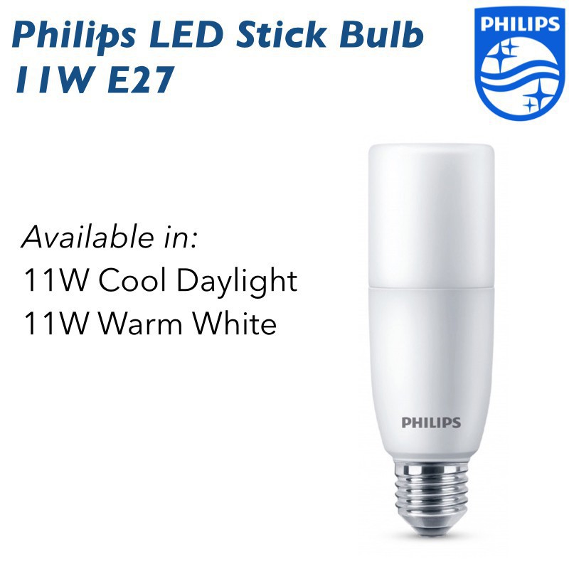 Bóng đèn LED Stick 11w đui E27 |Philips chính hãng|