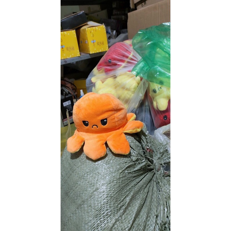 Bạch tuột cảm xúc có 2 mặt cảm xúc- gấu nhồi bông siêu dễ thương