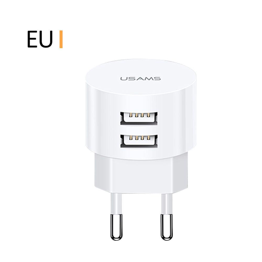 Củ Sạc Nhanh Hai Cổng USB 5V 2.1A Tiện Dụng Khi Đi Du Lịch