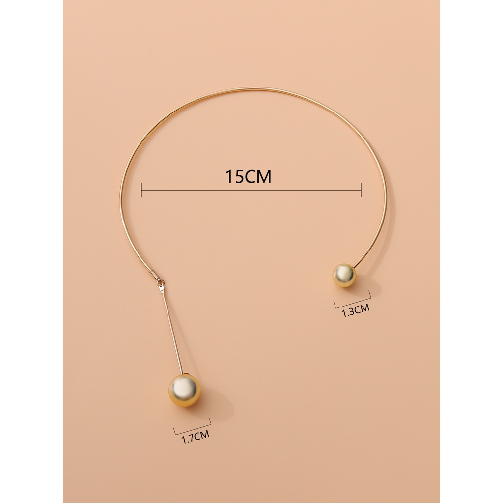 Vòng cổ Mặt Ngọc Trai Thời Trang Cho Nữ