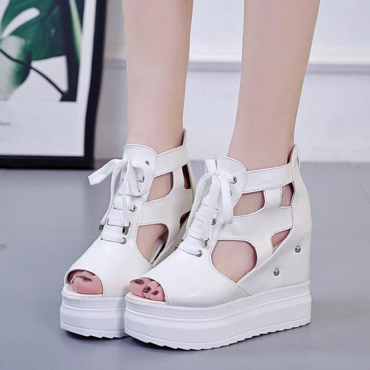 Giày Sandal nữ đế xuồng cá tính S113 . new new new . 2020 K . 11.11 : az11