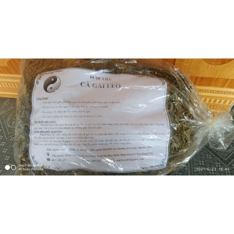 1kg Cà gai leo khô