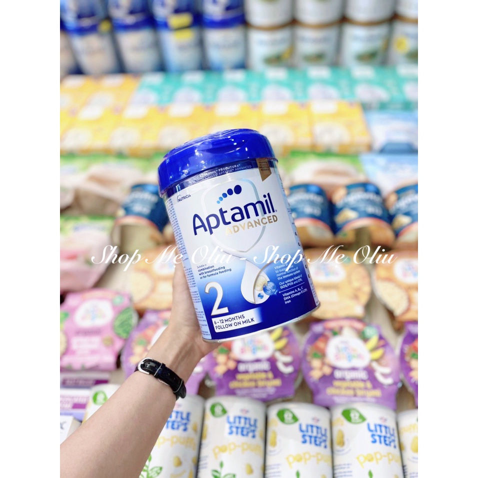 Sữa Aptamil Anh quốc UK Advanced lon 800g (mẫu mới)