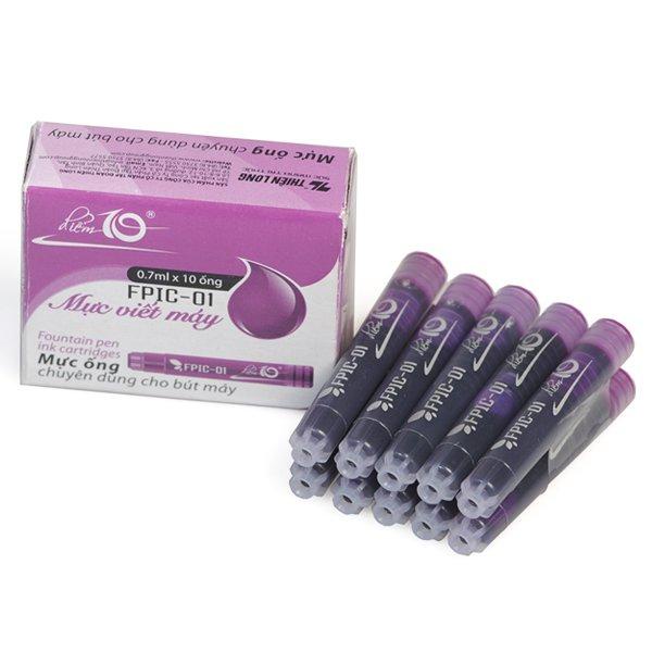 [ Sẵn hàng ] Combo 4 ống mực cho bút máy Preppy Nhật Bản ( Mẫu mới - Nội địa Nhật - Japan )