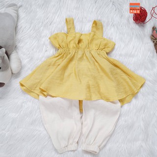 Bộ đồ tơ tằm Nhật cho bé gái