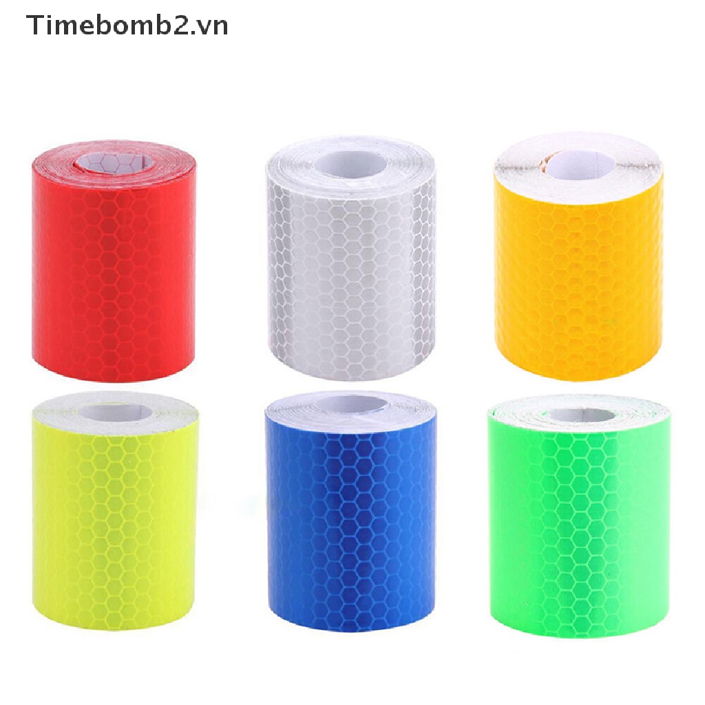 Băng keo phản quang cảnh báo an toàn cho xe hơi 1mx5cm